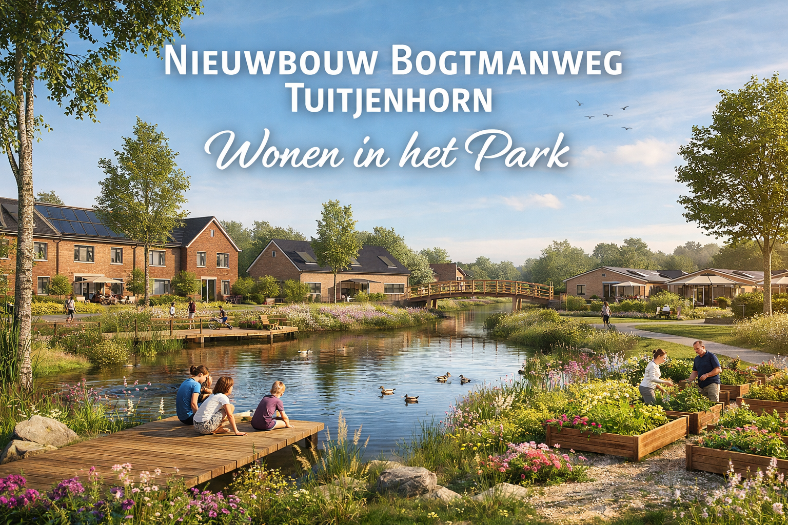 Nieuwbouw Bogtmanweg Tuitjenhorn